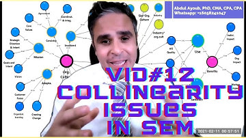 Collinearity Issues in Structural Model Assessment (#multicollinearity SmartPLS)