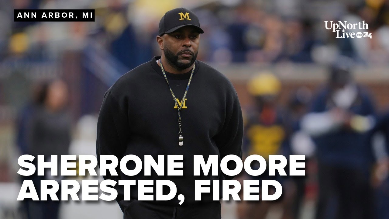 Fired University of Michigan head football coach Sherrone Moore ...