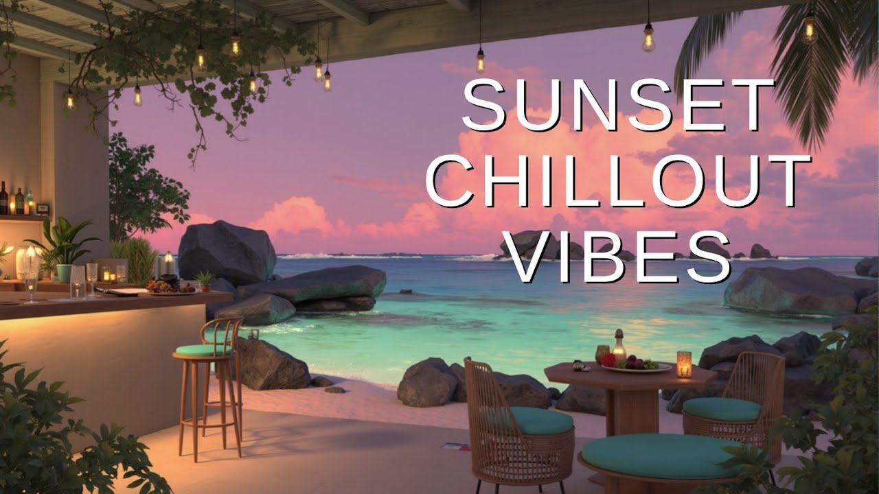 Summer Beach Lounge Music ~ Sunset Chillout Vibes & Tropical House Mix ...