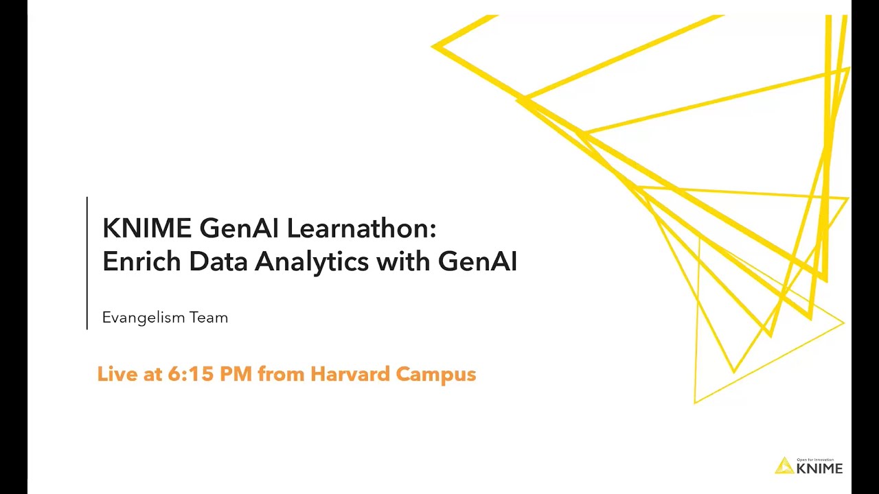 GenAI Learnathon Roadshow: Enrich Data Analytics with GenAI - YouTube