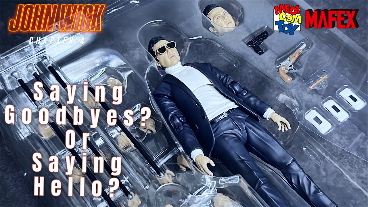 Caine JOHN WICK CHAPTER 4 Mafex Review - YouTube