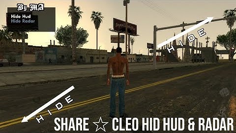 Share ☆ Cleo Hide Hud & Radar For Gta Sa Android