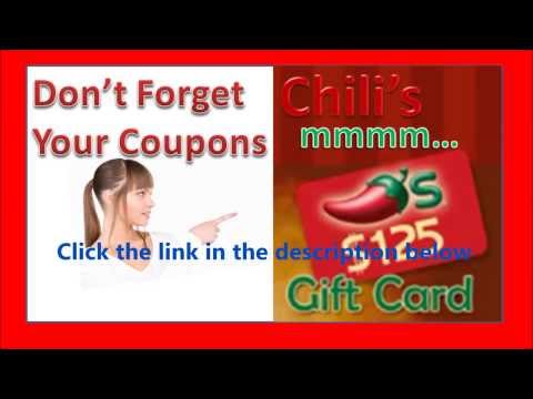 Get Chilis Coupons Worth $125 Here | Enjoy Great Food For FREE With Chilis Coupons!