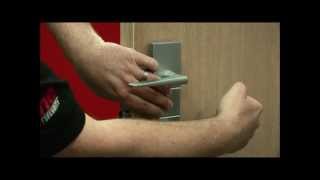 Handing Your Lane Security™ Corvan Entrance Set