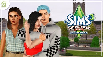 THE SIMS 3 UNIVERSITY LIFE | PART 2 RAGING KEGGER!