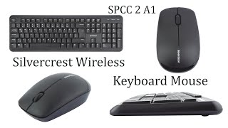 Silvercrest keyboard YouTube Wireless SPCC TESTING Mouse A1 2 -