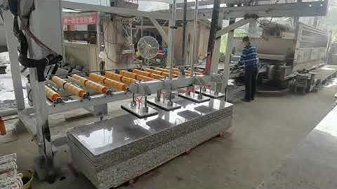 New designed gantry type automatic 4 suction cups vacuum lifter stone lifting machine