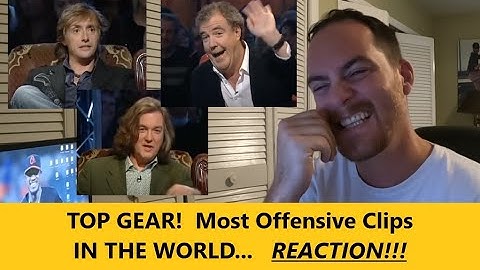 American Reacts | TOP GEAR | The Most Offensive Clips... In The World | REACTION
