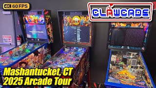 Details ClawCADE @ Tanger Outlets Foxwoods, June 2025 arcade tour (Mashantucket CT), new 4K full walkthrough Update