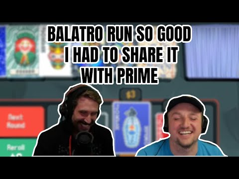 my best balatro run (ft ThePrimeagen) thumbnail