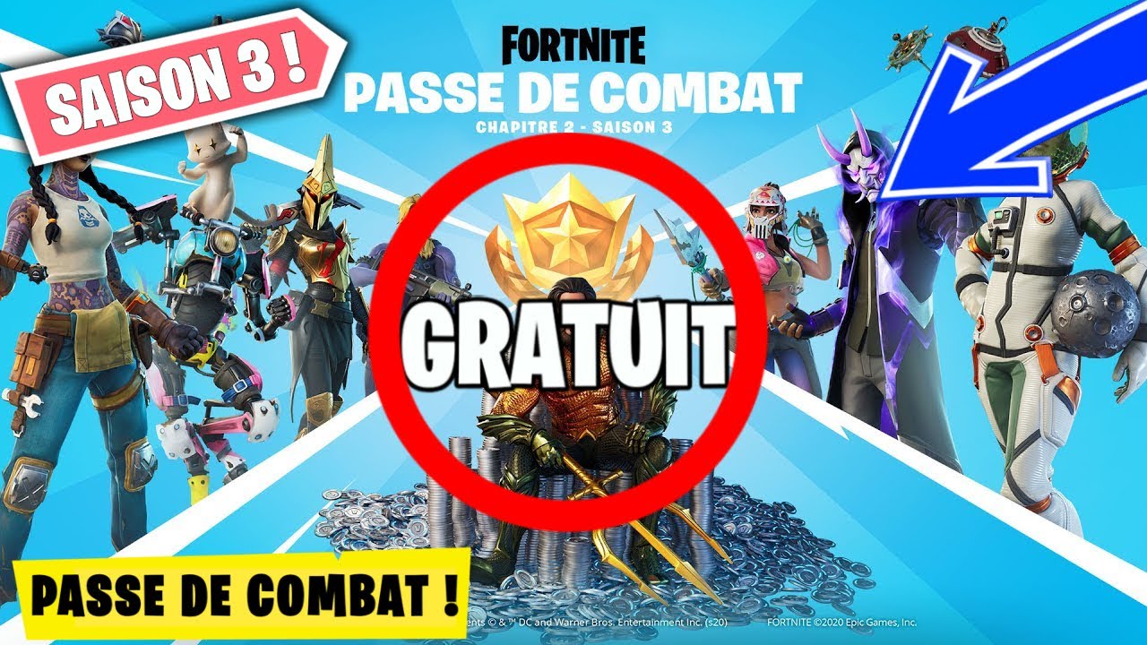COMMENT AVOIR LE PASSE DE COMBAT "SAISON 3 CHAPITRE 2" GRATUITEMENT PS4