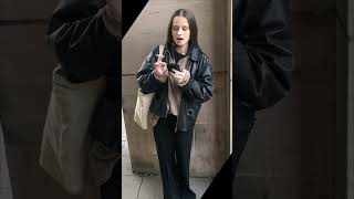 Girl Smoking with Deep Inhales
