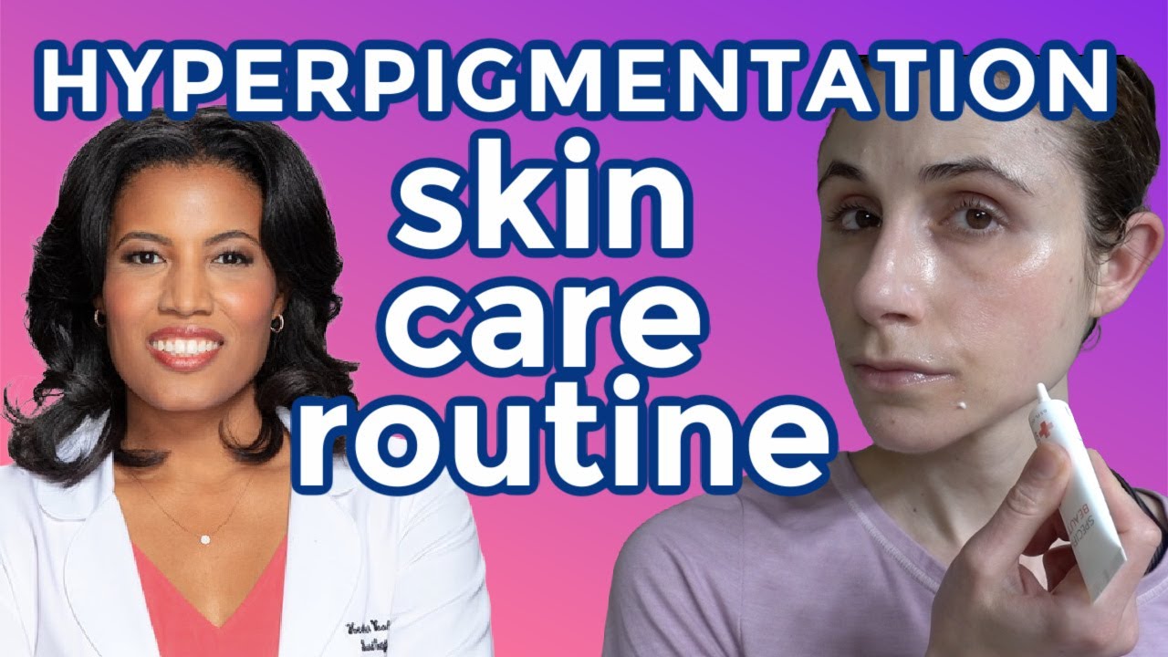 Skin care routine for hyperpigmentation Dr Dray YouTube