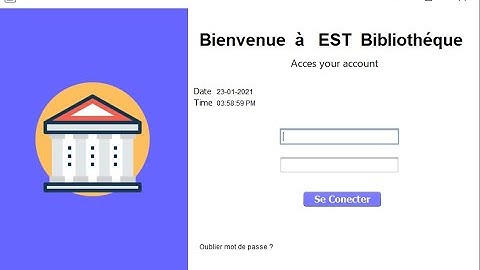 Projet JAVA : Gestion Bibliothéque / EL Mehdi Haddadi