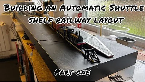 Model Railway Shuttle Unit Ikea Shelf Layout Build 1:76 | Part One The Shuttle Unit