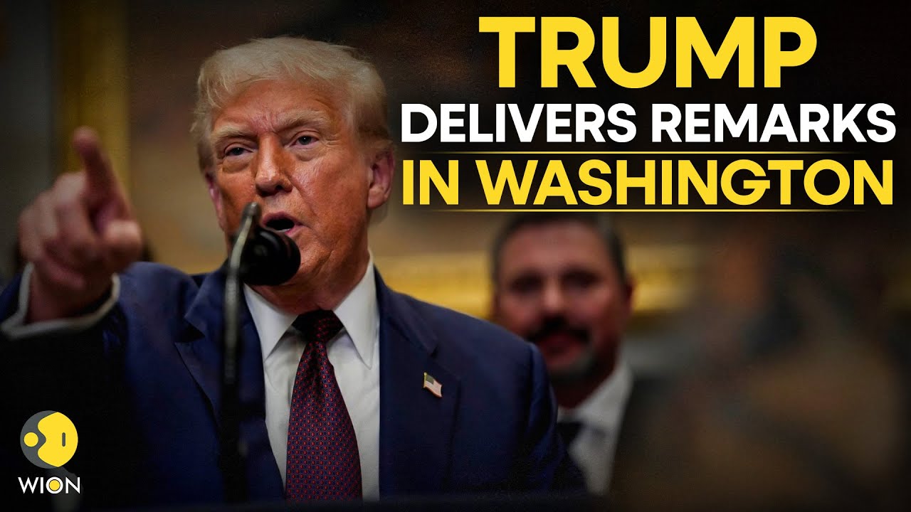 LIVE: US President Donald Trump Delivers Remarks at the Andrew Mellon ...