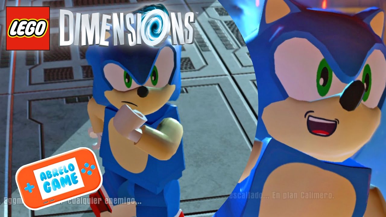 LEGO Sonic Walkthrough Part 1 - LEGO Dimensions Sonic The Hedgehog Level  Pack 