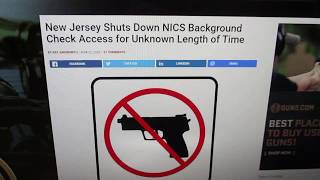 New Jersey Govenor Shuts Down NICS Background System Check