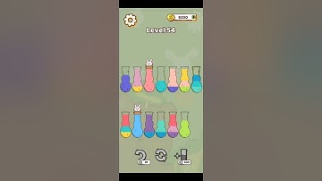 Complete Drink Sort Master Advanced Mode Level 54