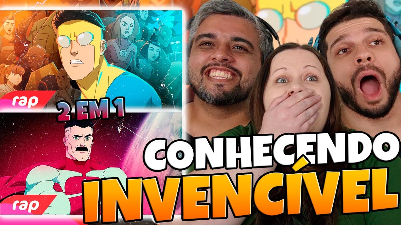 [BRUTAL!] RAP DO INVENCÍVEL + OMNI-MAN | 7 MINUTOZ | FAMILY REACTS