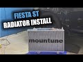 How to INSTALL A RADIATOR in a FIESTA ST
