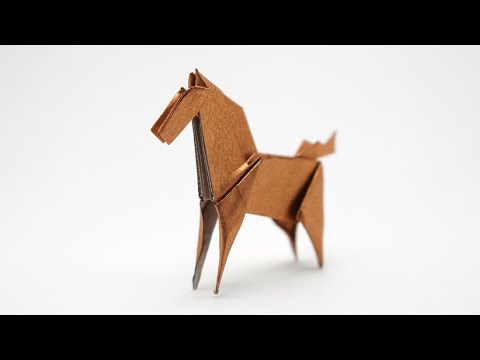 Video: How To Make An Origami Horse