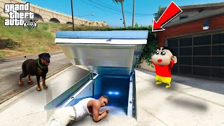 Franklin & Shinchan Found An Ultimate Secret Bunker under Franklin House in GTA 5 || Gta 5 Tamil