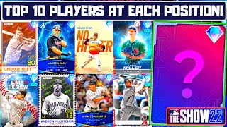 I ranked the TOP 10 PLAYERS at EACH POSITION! MLB The Show 22