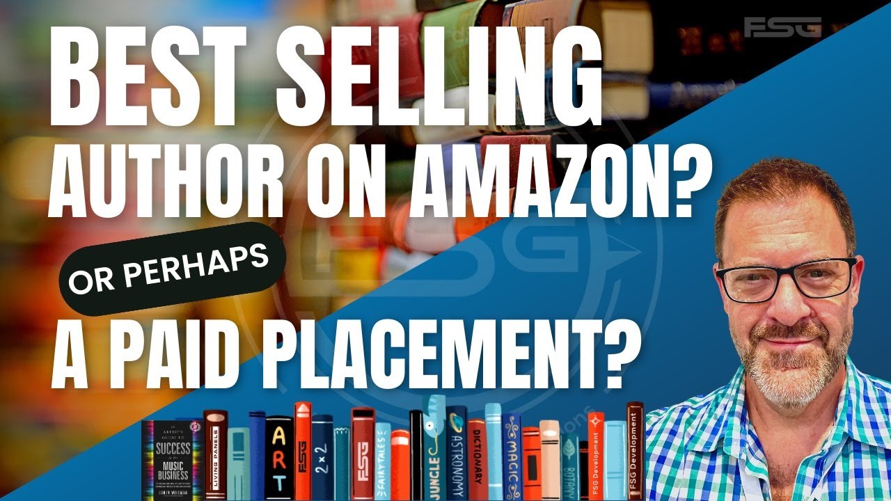 Best Selling Author on Amazon or perhaps paid placement? - YouTube