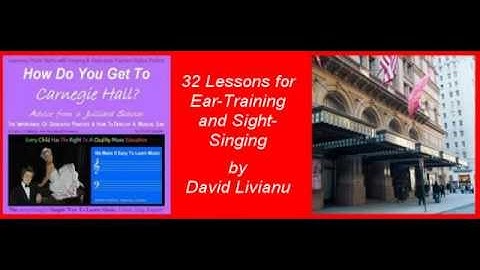 6. How to practice the 32 Ear-Training lessons with Solfege? An idea by Jacob & Jessica Livianu