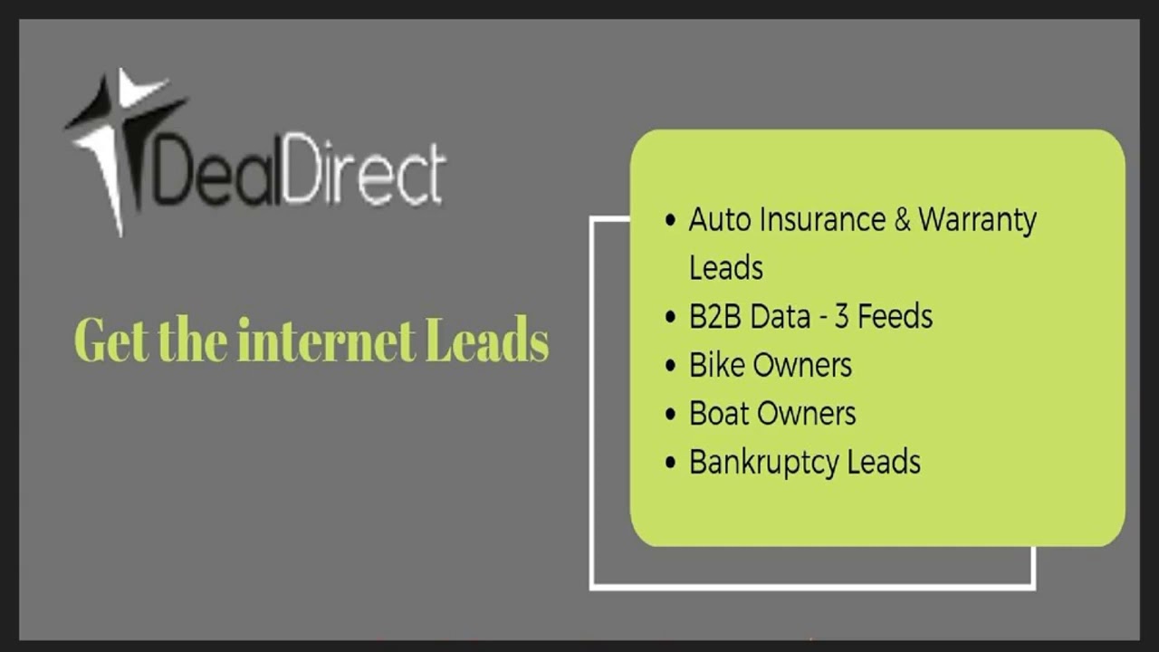 Hire the amazing insurance leads YouTube