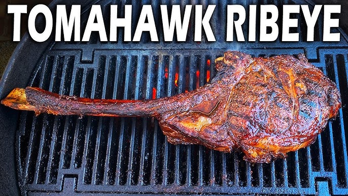 How To Cook Tomahawk Ribeye Steaks On A Weber | Ballistic BBQ - YouTube