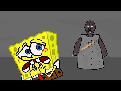 SpongeBob in Granny Horror Game Animation Part 2