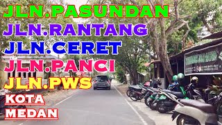 Jalan Ceret - Jalan Rantang - Jalan Panci - Jalan Pasundan - Jalan pws, Kota Medan, Sumut 2023.