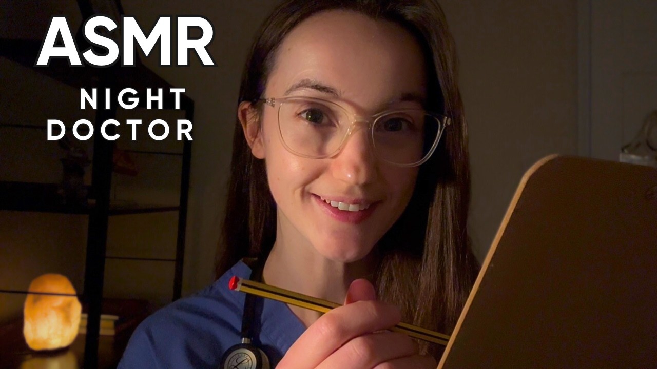 ASMR Night Doctor Examines You | Medical Roleplay