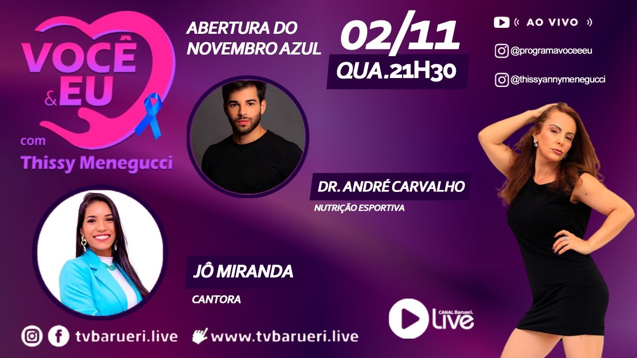 Jô Miranda E Dr. André Carvalho | Você E Eu Com Thissy Menegucci