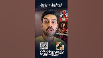 QR Code Tickets from your SMARTWATCH #applewatch #qrcode #applewallet