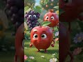 🍊 Orange Talks to Fruit Friends | Fun Fruit Learning for Kids #children #cartoon #funny #kids