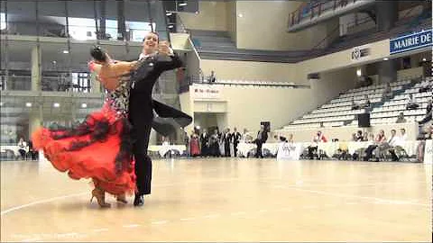 Paris Dance Open 2012 - IO STD - solo Slow Foxtrot - David Odstrcil & Tara Bohak