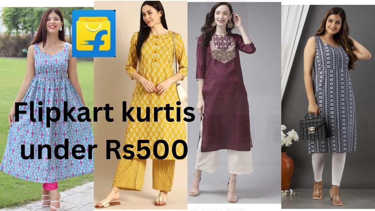 Flipkart kurti/plazzo set under 400/500 Flipkart Amazon kurta plazzo haul  online shopping review hin - YouTube