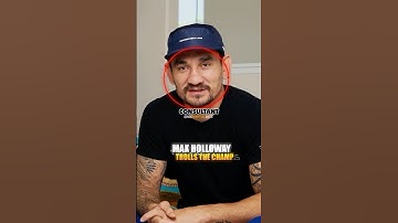 Max Holloway LEFT Ilia Topuria on Read 😂