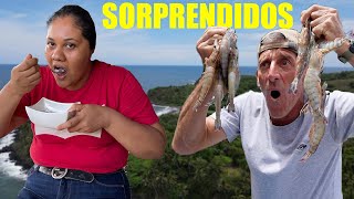 Preparamos CEVICHE PERUANO y los SALVADOREÑOS reaccionan al probarlo!!