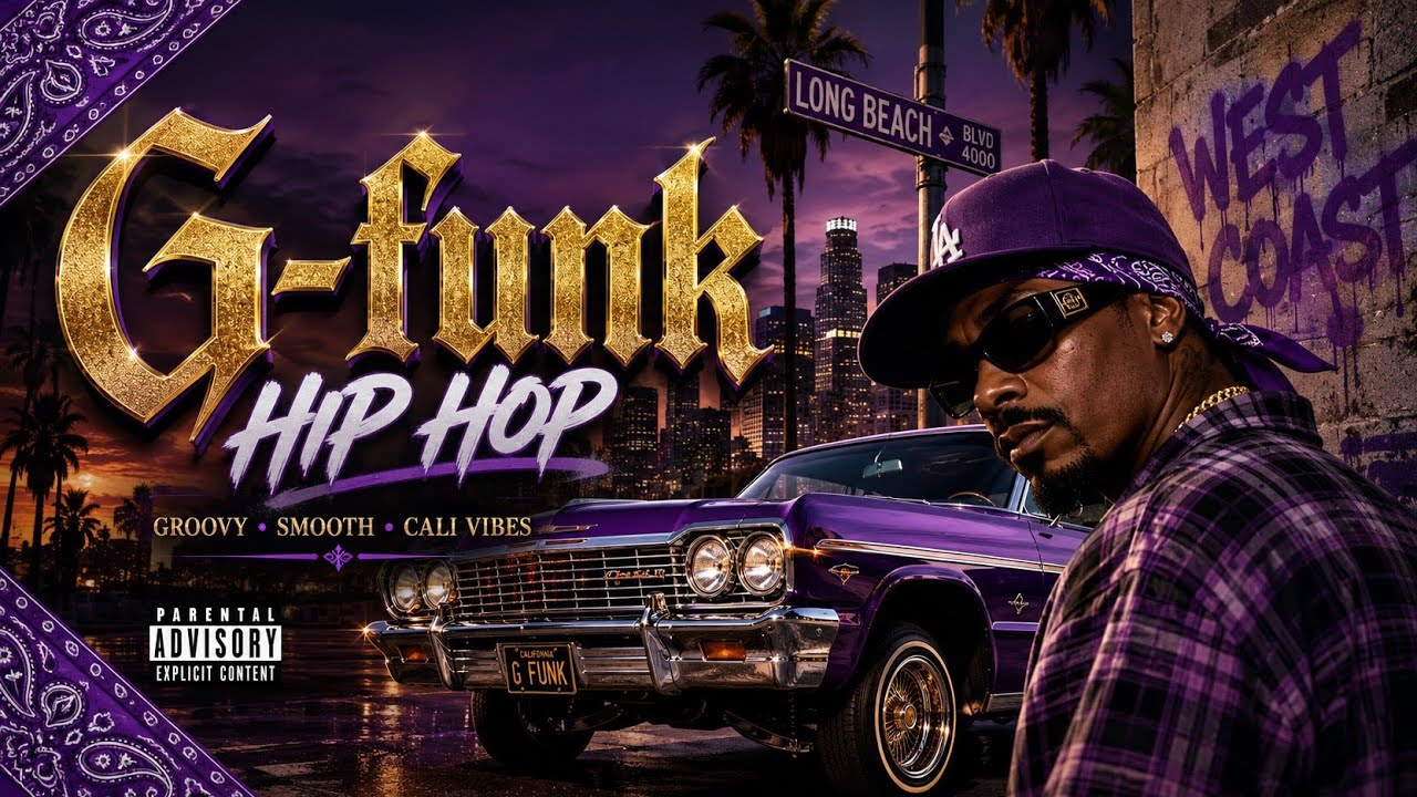 Hip hop G-funk || sunset boulevard lowride #snoopdogg - YouTube