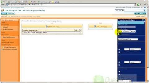 Learn SharePoint Step By Step:- How can we create custom editor for WebPart?