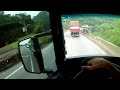 Caminhão Cegonha Descendo a Serra de Santos 
pontos críticos risco de avarias e acidentes