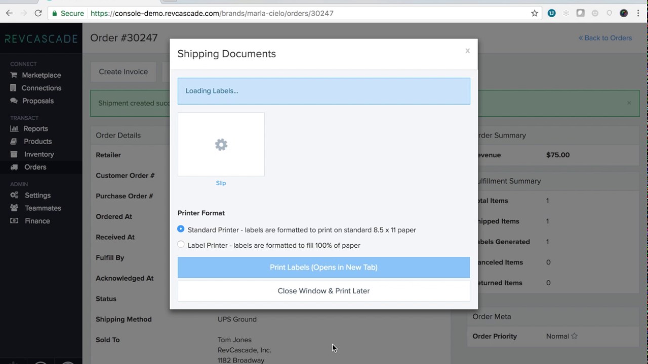 Creating Express Labels YouTube