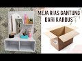 CARA MEMBUAT MEJA RIAS DARI KARDUS  @keluargakhaykiken