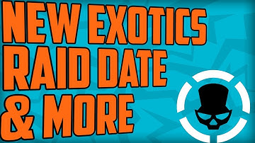 New Exotics, Raid Release, and Patch Notes | Division 2