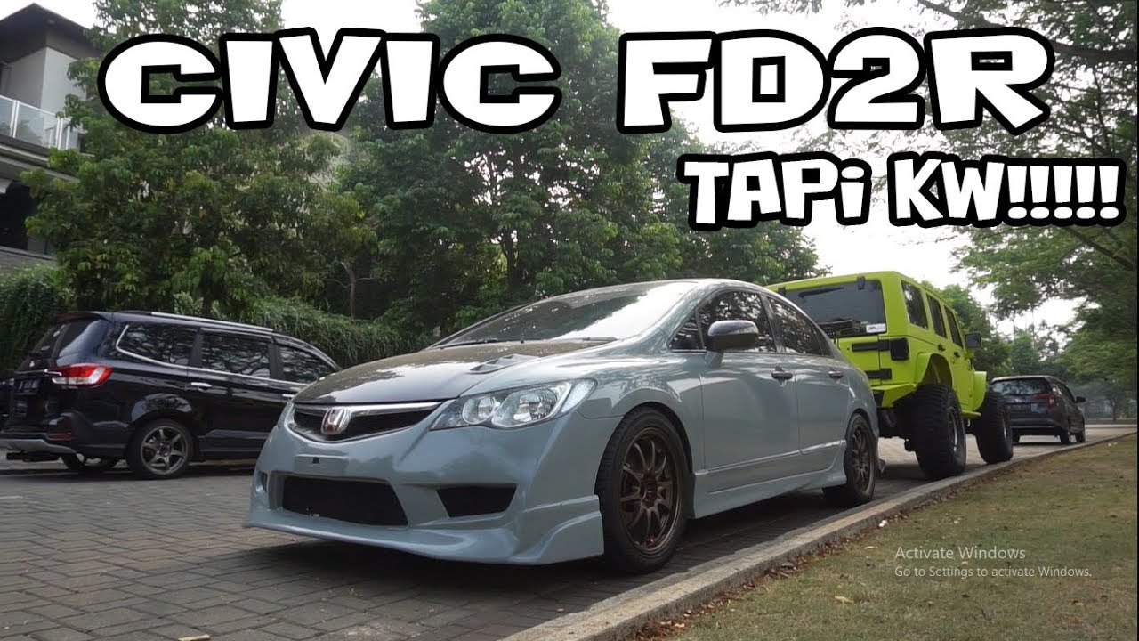 COBAIN HONDA CIVIC FD TYPE R WANNABE | CARVLOG INDONESIA ...