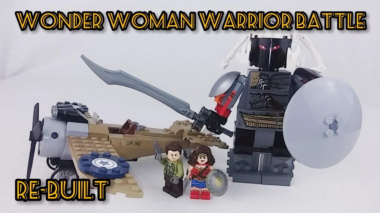 Wonder May: Re-Buil: LEGO DC Heroes Set 76075: Wonder Woman Warrior Battle